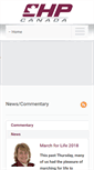 Mobile Screenshot of chp.ca