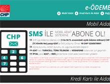 Tablet Screenshot of bilisim.chp.org.tr